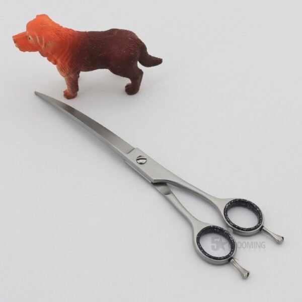 Sleek Professional Pet Grooming Scissors