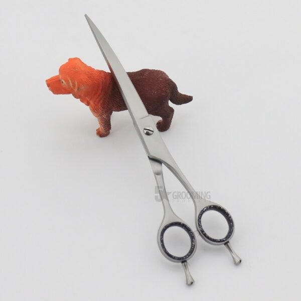 Sleek Professional Pet Grooming Scissors